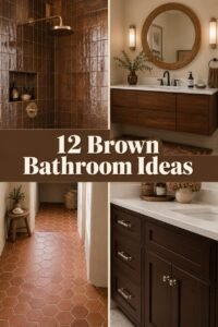 12 Cozy Brown Bathroom Ideas That Feel Instantly Expensive