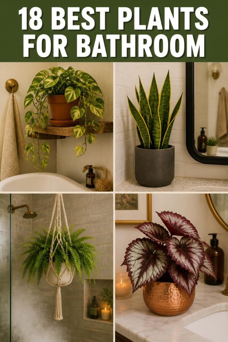 18 Best Plants for Bathroom Ideas