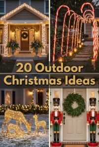 20 Cozy Outdoor Christmas Decorations for a Dream Porch