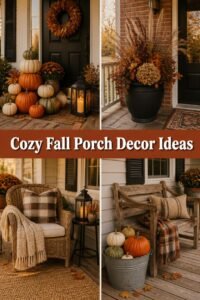 25 Cozy Fall Porch Decor Ideas