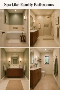 25 Spa-Like Family Bathroom Ideas That Feel Like an Upgrade