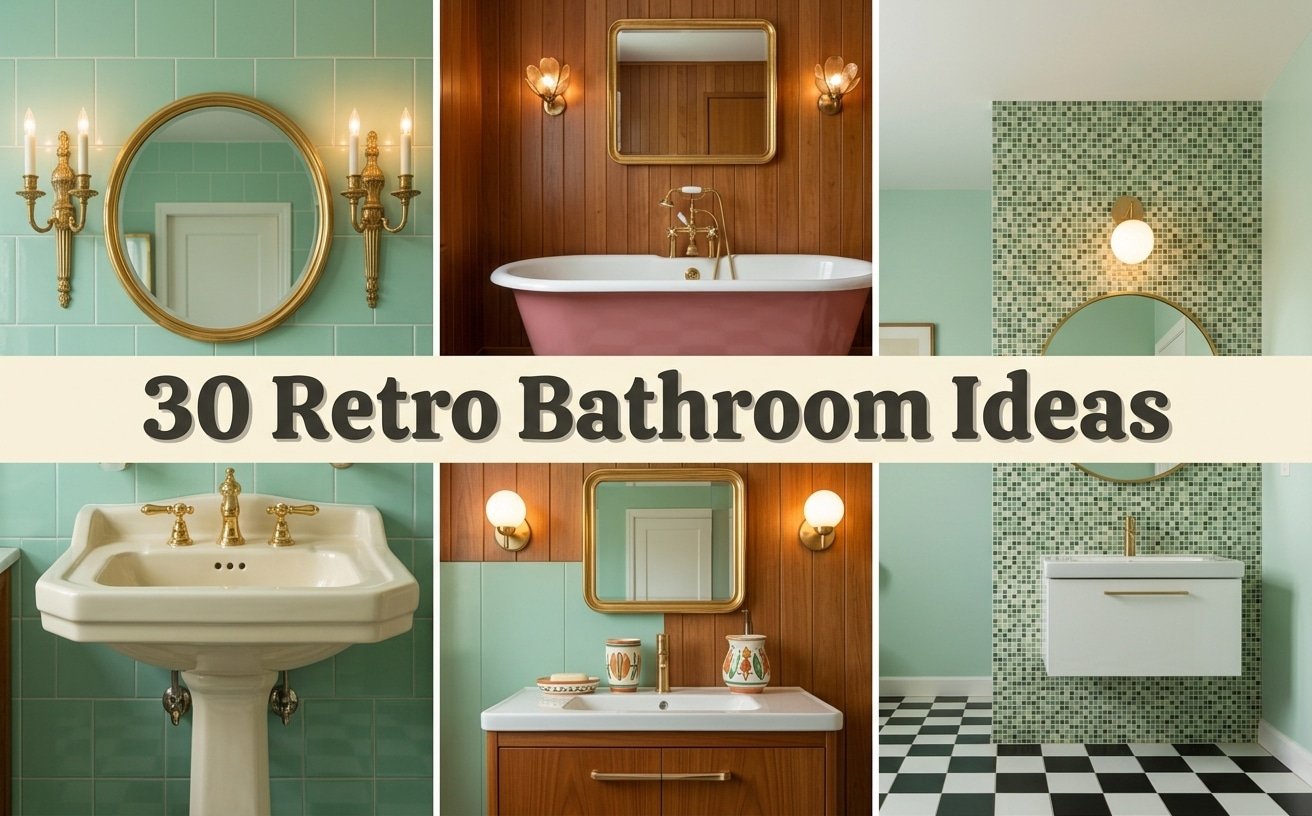 30 Budget-Friendly 1960s Bathroom Ideas