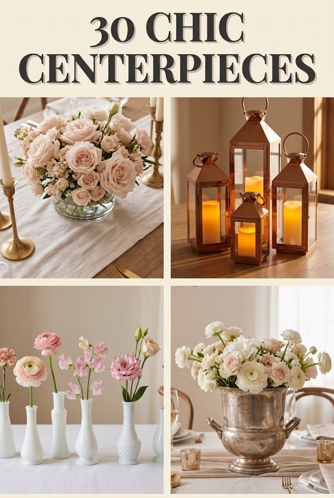 30 Chic Baby Shower Centerpieces