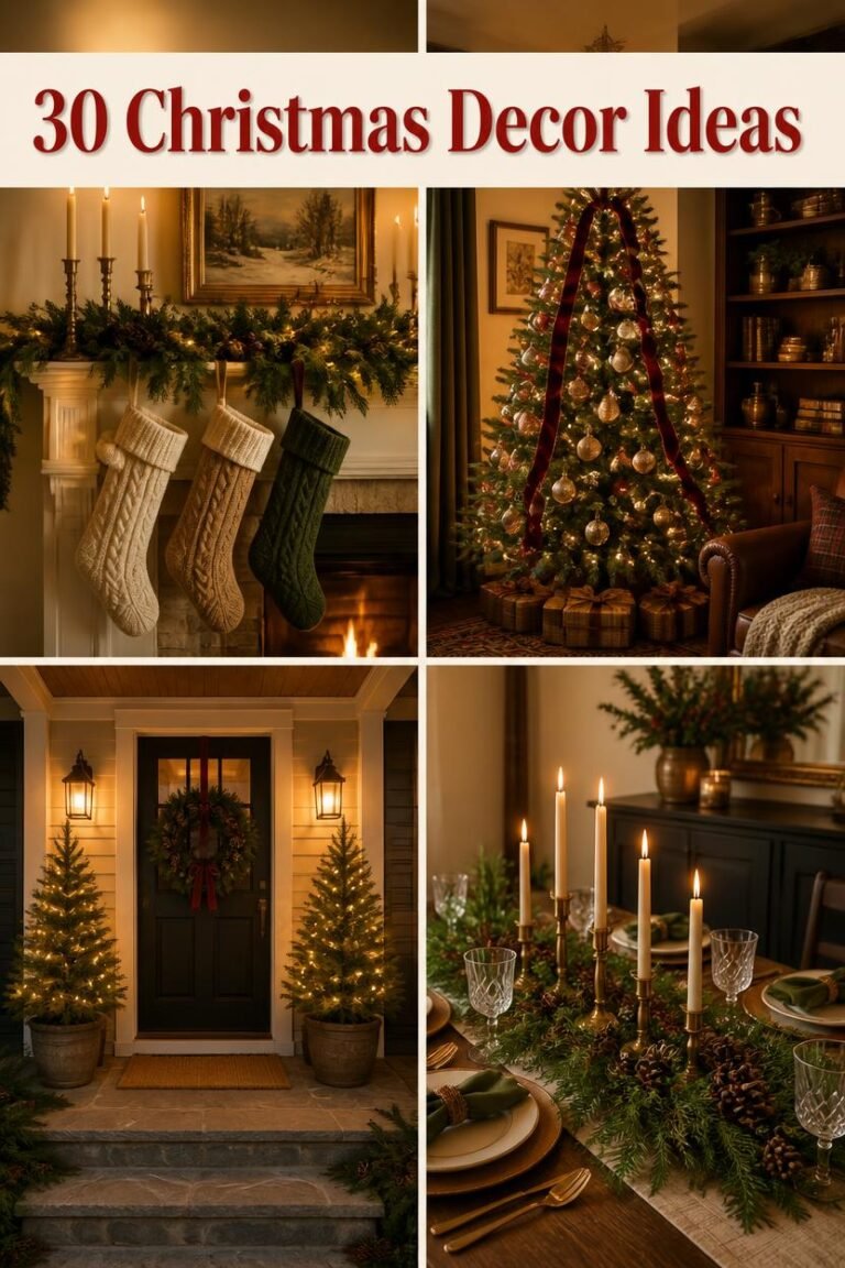 30 Christmas Decor Ideas That Feel Warm and Expensive