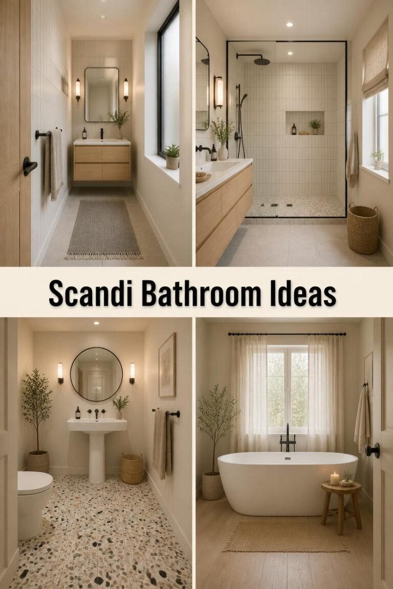 10 Modern Scandinavian Bathroom