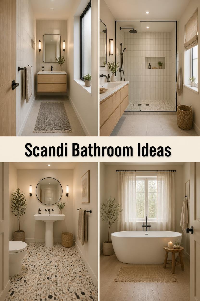 10 Modern Scandinavian Bathroom