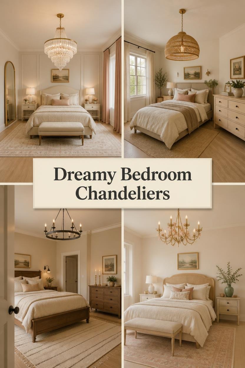 12 Dreamy Bedroom Chandelier