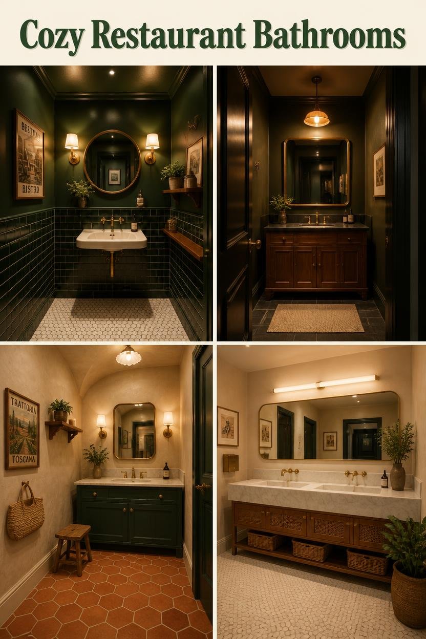 18 Cozy Restaurant Bathroom Anyone Can Copy This Weekend