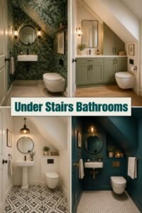 20 Clever Under Stairs Bathroom Ideas That Feel Roomy