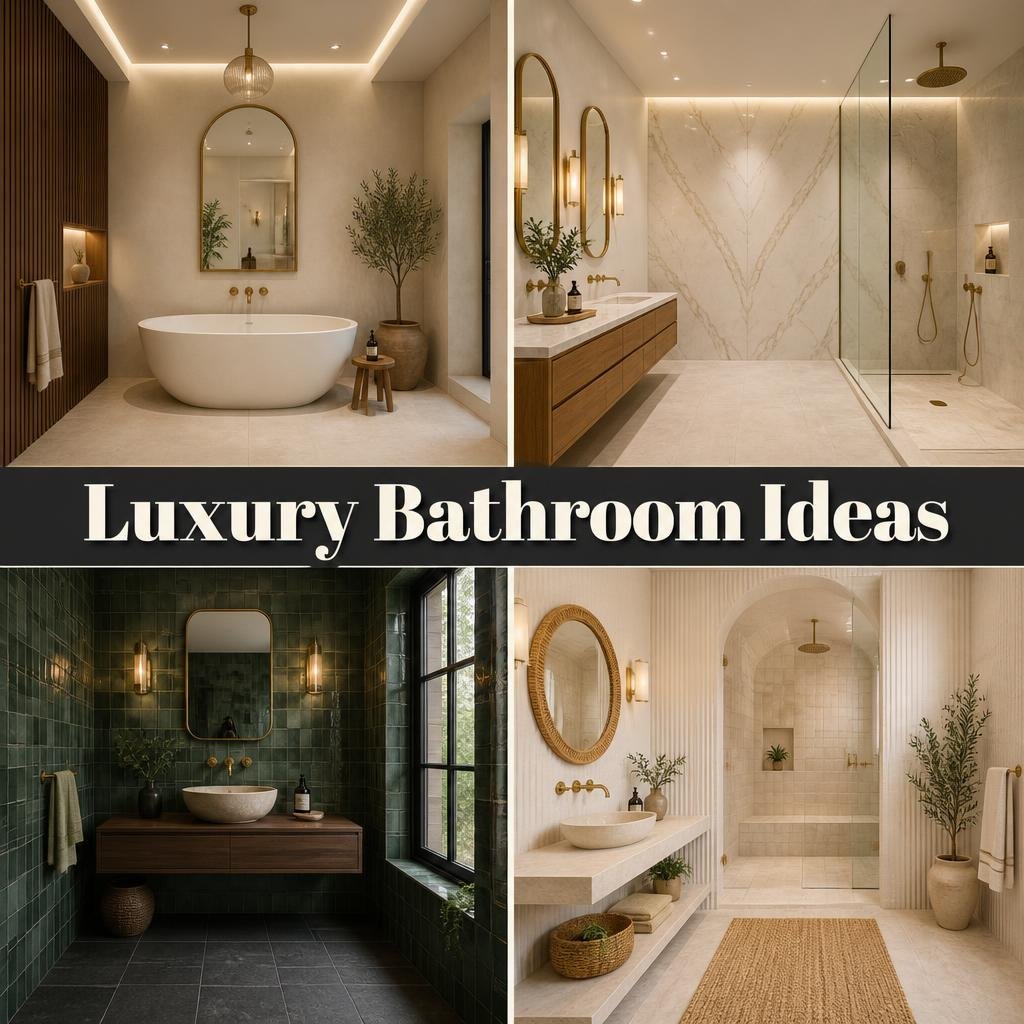 20 Luxury Large Bathroom Ideas