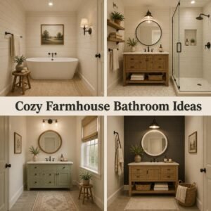 25 Cozy Modern Farmhouse Bathroom Ideas That Look Pricey