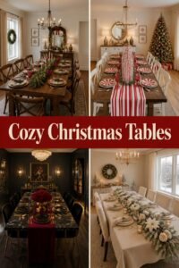 30 Cozy Christmas Table Decorations You Can Style Fast